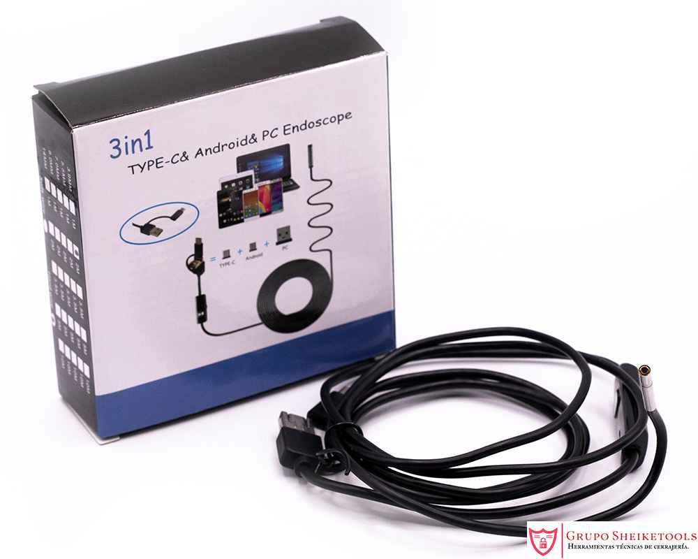 Cámara flexible 4,9mm