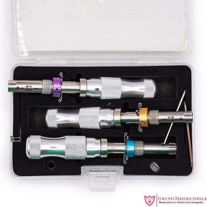 Ganzuas tubulares HUK 7PINES - Imagen 2