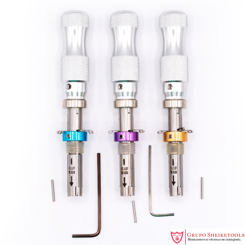 Ganzuas tubulares HUK 7PINES - Imagen 3