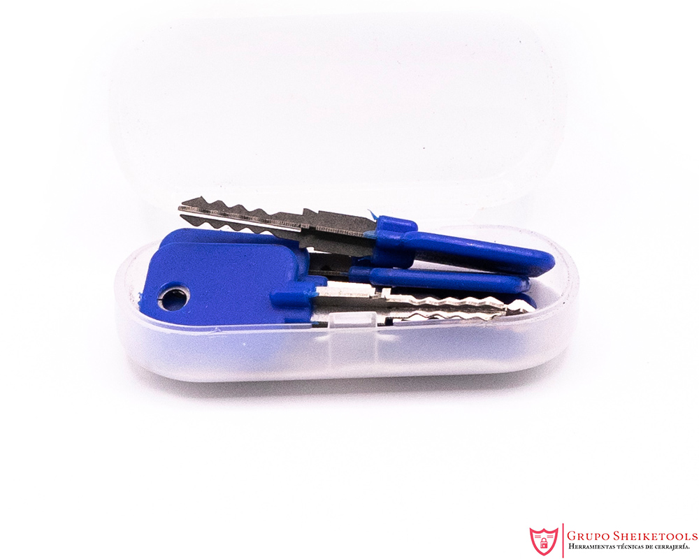 Ganzúas rastrilleo tetra/cruz