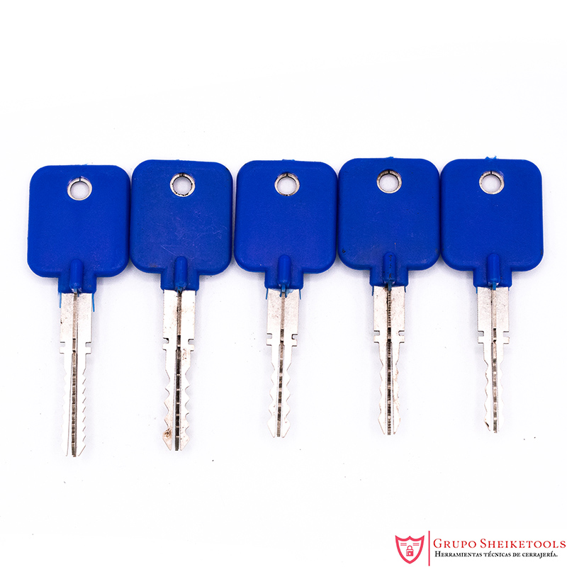 Ganzúas rastrilleo tetra/cruz - Imagen 2