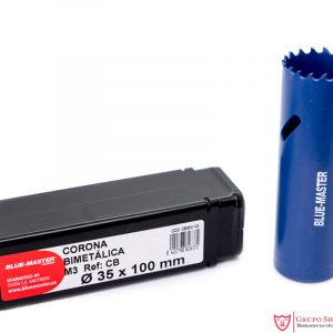 Corona bimetáica bluemaster 35x100