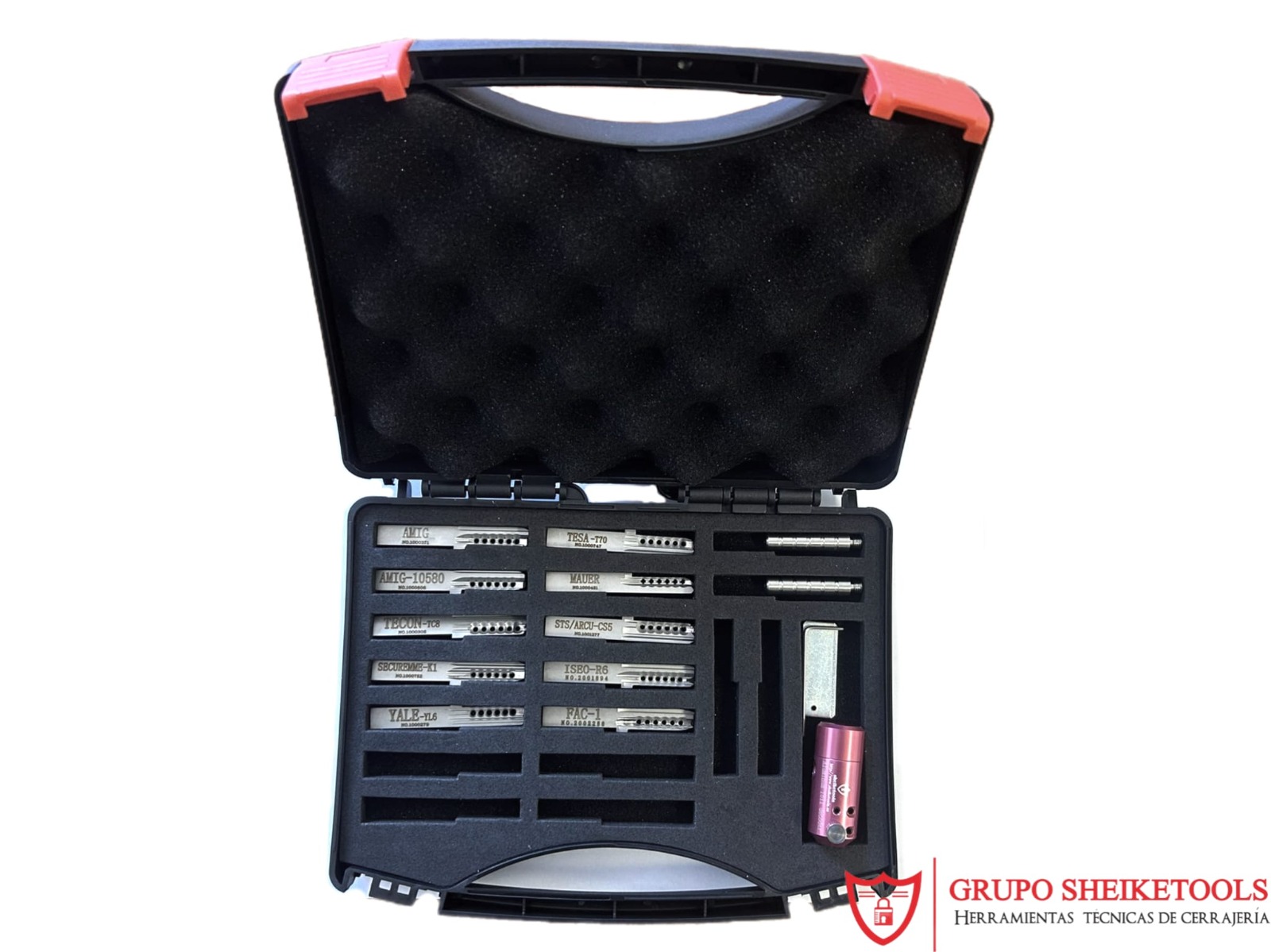Maletín de impresión de 10 llaves 2ºGeneración, marca SHEIKETOOLS,